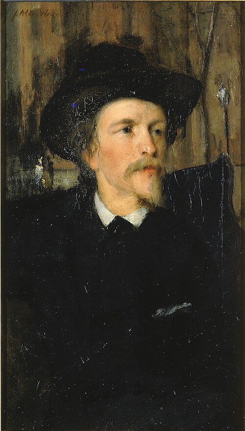Portrait of Wyatt Eaton, 1878, Julian Alden Weir