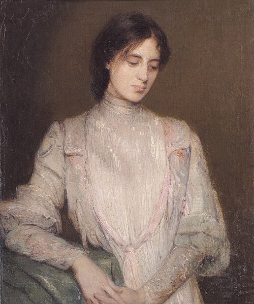 A Gentlewoman, 1906, Julian Alden Weir
