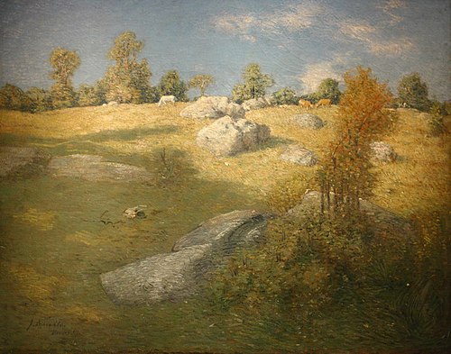 Upland Pasture, 1905, Julian Alden Weir