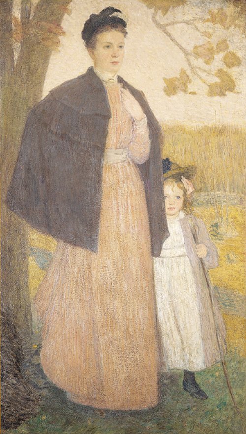 An Autumn Stroll, 1894, Julian Alden Weir