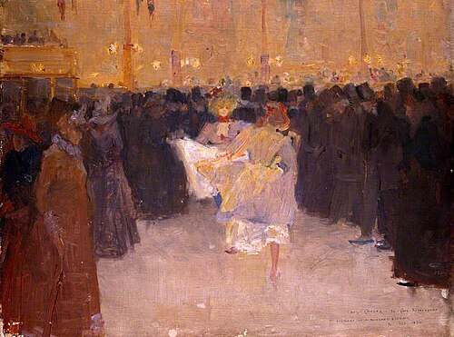 The Moulin Rouge, 1890, Charles Conder