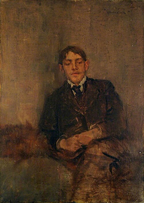 Self Portrait, 1895, Charles Conder