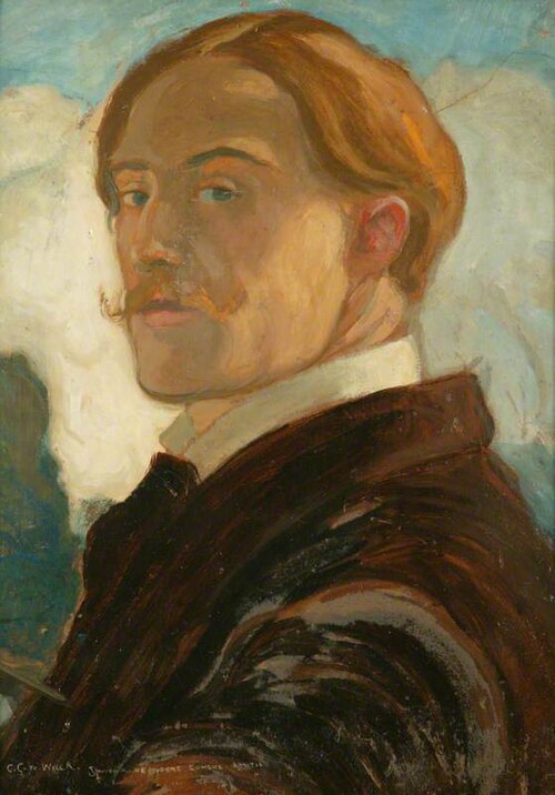Self Portrait, 1900, Charles Conder