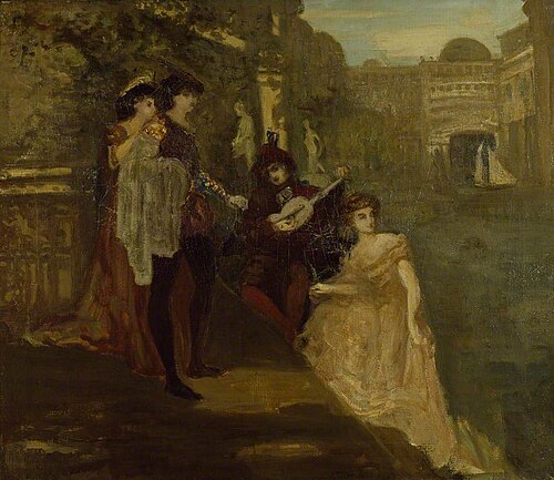 Venetian Night, 1890, Charles Conder