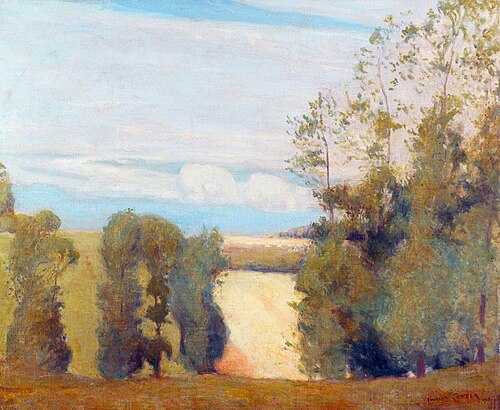 Landscape, 1894, Charles Conder