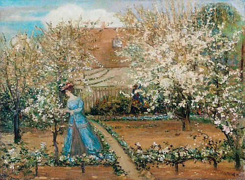 The Cottage, Giverny, 1893, Charles Conder