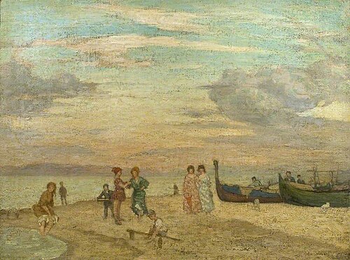 Palm Beach, near Venice, Italy, , Charles Conder