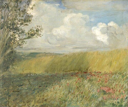 The Cornfield, , Charles Conder