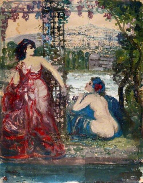 The Trellis, , Charles Conder