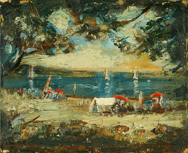 Carnival, 1890, Charles Conder