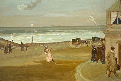 Windy Day at Brighton, 1904, Charles Conder