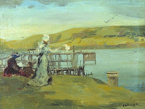By the Sea: Swanage, 1901, Charles Conder