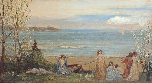 Spring by the Sea, 1905, Charles Conder