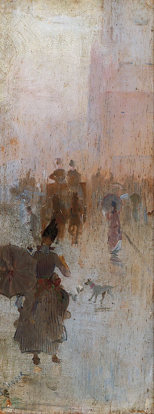 How we lost poor Flossie, 1889, Charles Conder