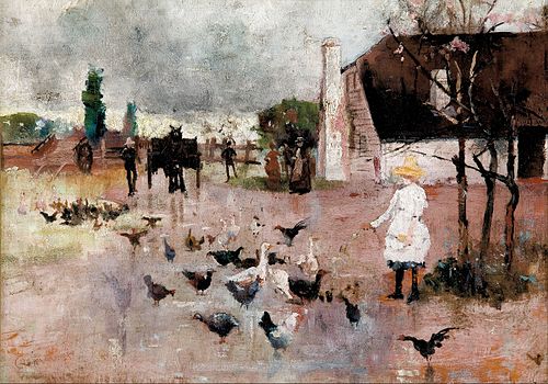 Tea-time, 1888, Charles Conder