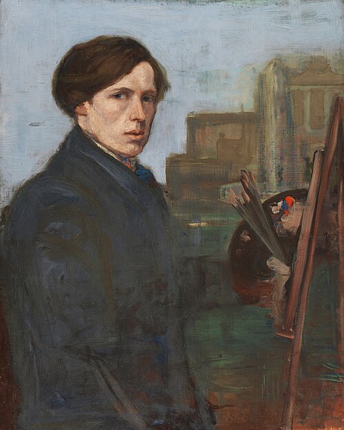 Portrait of William Orpen (1878-1931), Artist, , Charles Conder