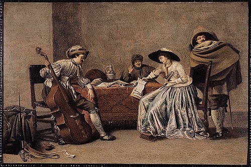 A Musical Company, 1650, Jacob Duck