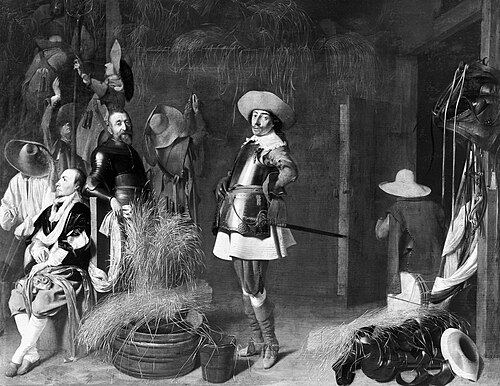 Foraging soldiers, , Jacob Duck