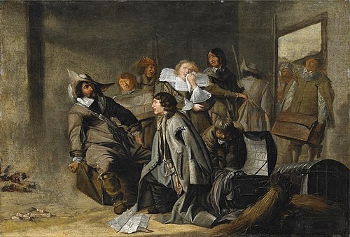 The Distraint, 1650, Jacob Duck
