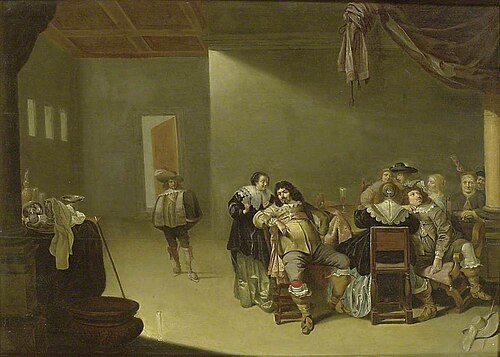 Merry Company in an Interior, , Jacob Duck