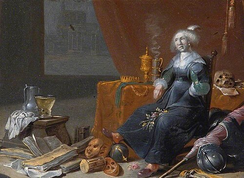 Vanitas Scene, an Interior, , Jacob Duck