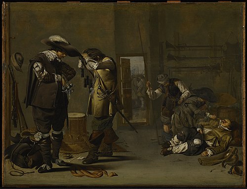 Soldiers Arming Themselves, 1630, Jacob Duck