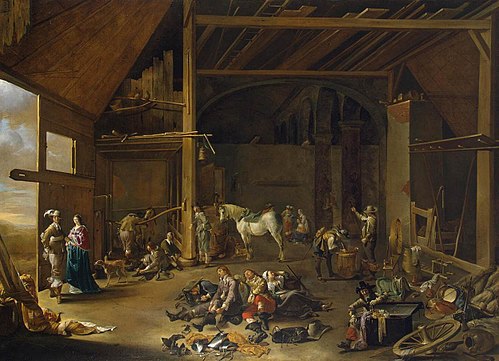 Soldier's Rest, 1650, Jacob Duck