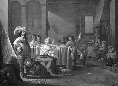 Kortegaard, 1650, Jacob Duck