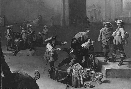 Plündernde Soldaten, 1637, Jacob Duck