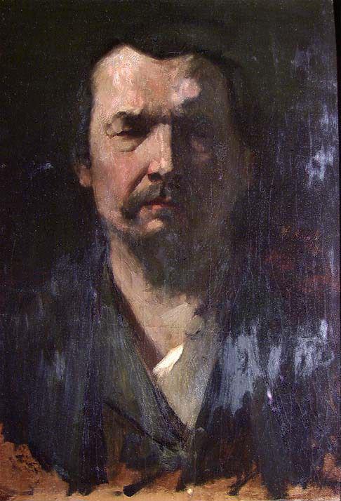 Portrait of a Man, 1878, Fredrik Kolstø