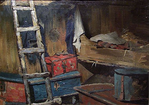From a Cabin, 1880, Fredrik Kolstø
