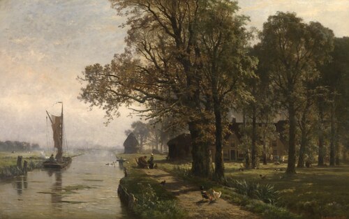 Souvenir of Gouda, 1878, Edmond De Schampheleer