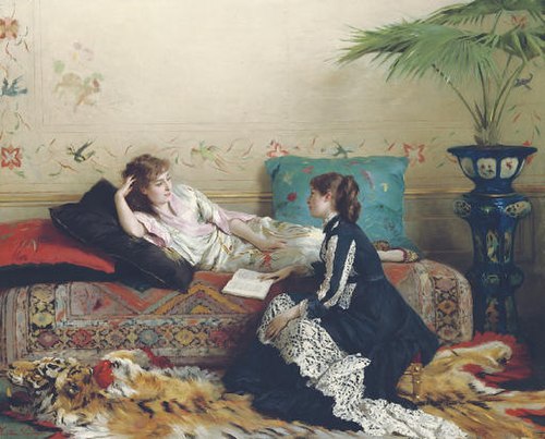 Idle Moments, , Gustave Léonard de Jonghe