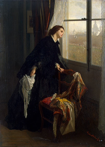 Changeable Weather, 1875, Gustave Léonard de Jonghe