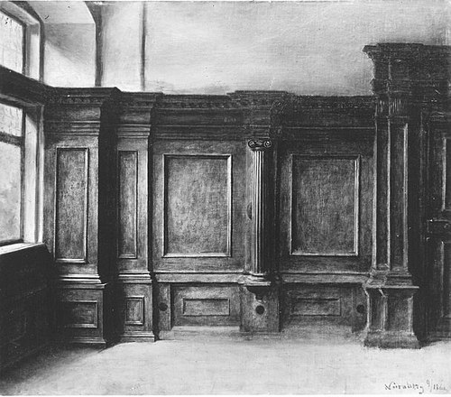 Interieur aus Nürnberg, 1868, Edmund Harburger