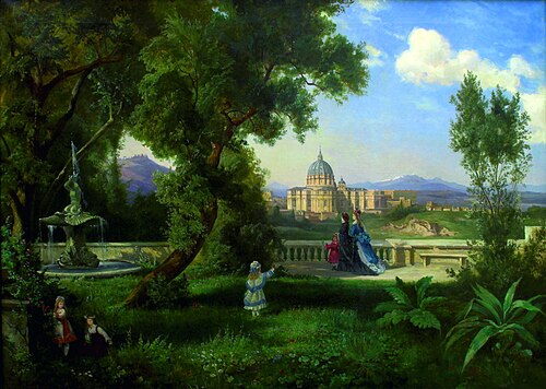 Pargi nurgake, 1875, Edmund Kanoldt