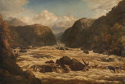 River with Rapids, 1876, Edmund Gill