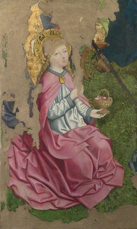 Saint Dorothy, 1487, Maître de Liesborn