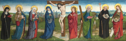 The Crucifixion with Saints, 1477, Maître de Liesborn