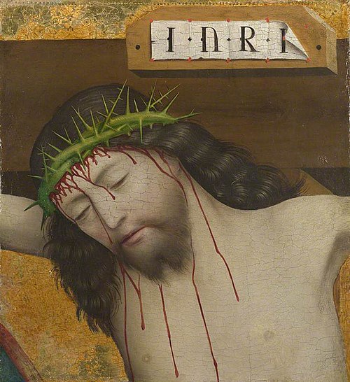 Head of Christ Crucified, 1475, Maître de Liesborn