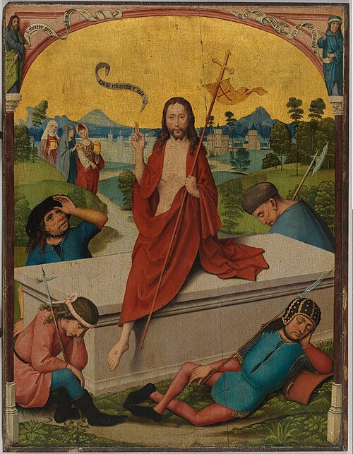 Resurrection of Jesus, 1475, Maître de Liesborn