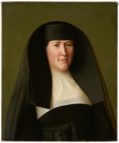 Karoline Kaspar, mère supérieure de Sainte-Ursule, 1824, Sebastian Luz