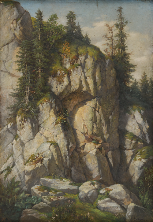 Rochers, 1894, Sebastian Luz
