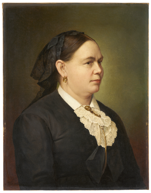 Portrait de la donatrice Anna Fedder, 1897, Sebastian Luz