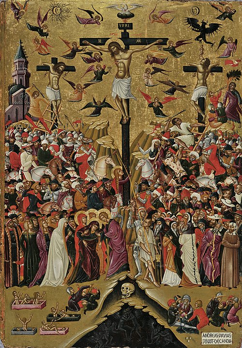 La Crucifixion, 1488, Andreas Pavias