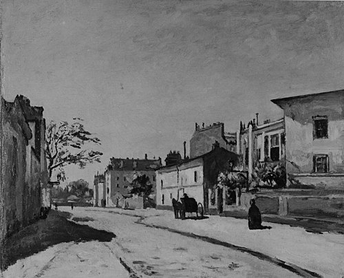 French Street Scene, 1875, Édouard Béliard