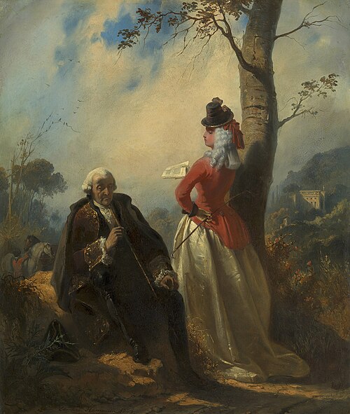 L'Ennui des Riches, 1849, Edouard Hamman