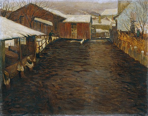 Winter, 1908, Eduard Ameseder