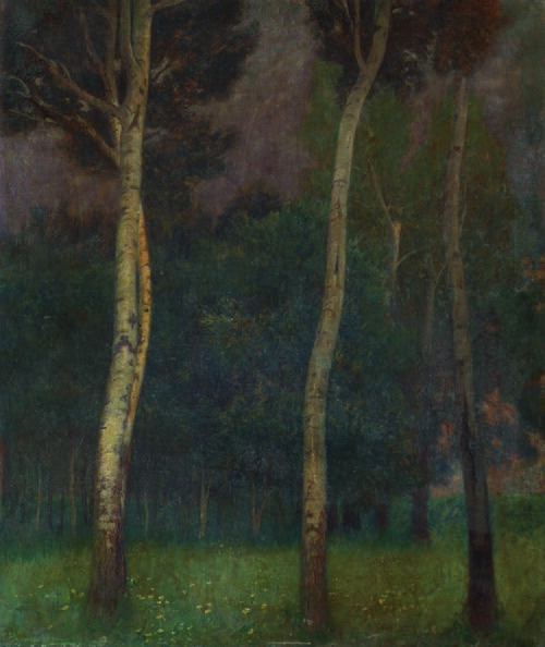 Niederösterreichische Baumlandschaft, 1902, Eduard Ameseder
