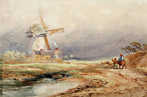 Windmill, , John Sell Cotman